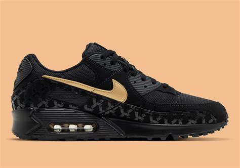 nike air max zwart met goud embleem|Zwarte Nike Air Max online kopen .